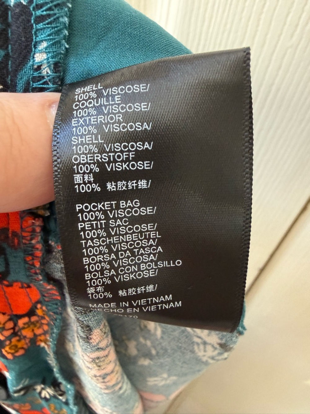 Free People Can't Take my Eyes off You Floral Bell Bottom Flare Pants Size Small - Picture 11 of 12